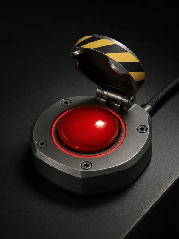 Product Red Button One Image